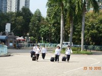 DSC07144  學員陸續至達營地